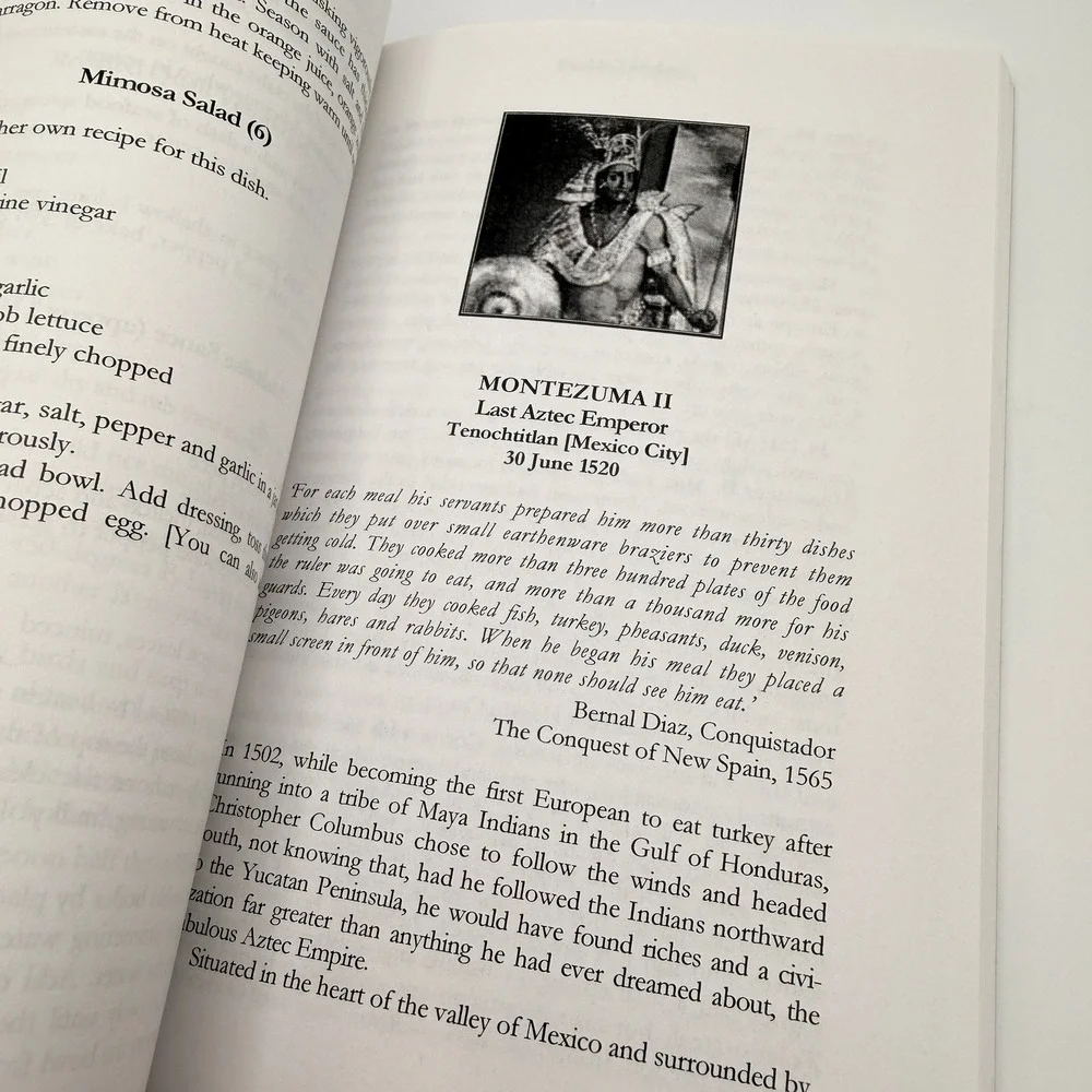 Their Last Suppers History Cookbook Legends Final Meals by Andrew Caldwell